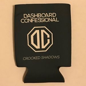 Dashboard Confessional band drink koozie